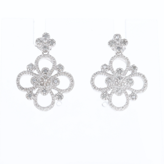 Floral Dangle Earrings