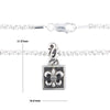 Fleur De Lis Charm Necklace
