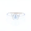 Cubic Zirconia Solitaire Ring