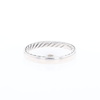 Sterling Silver Rope Decal Band