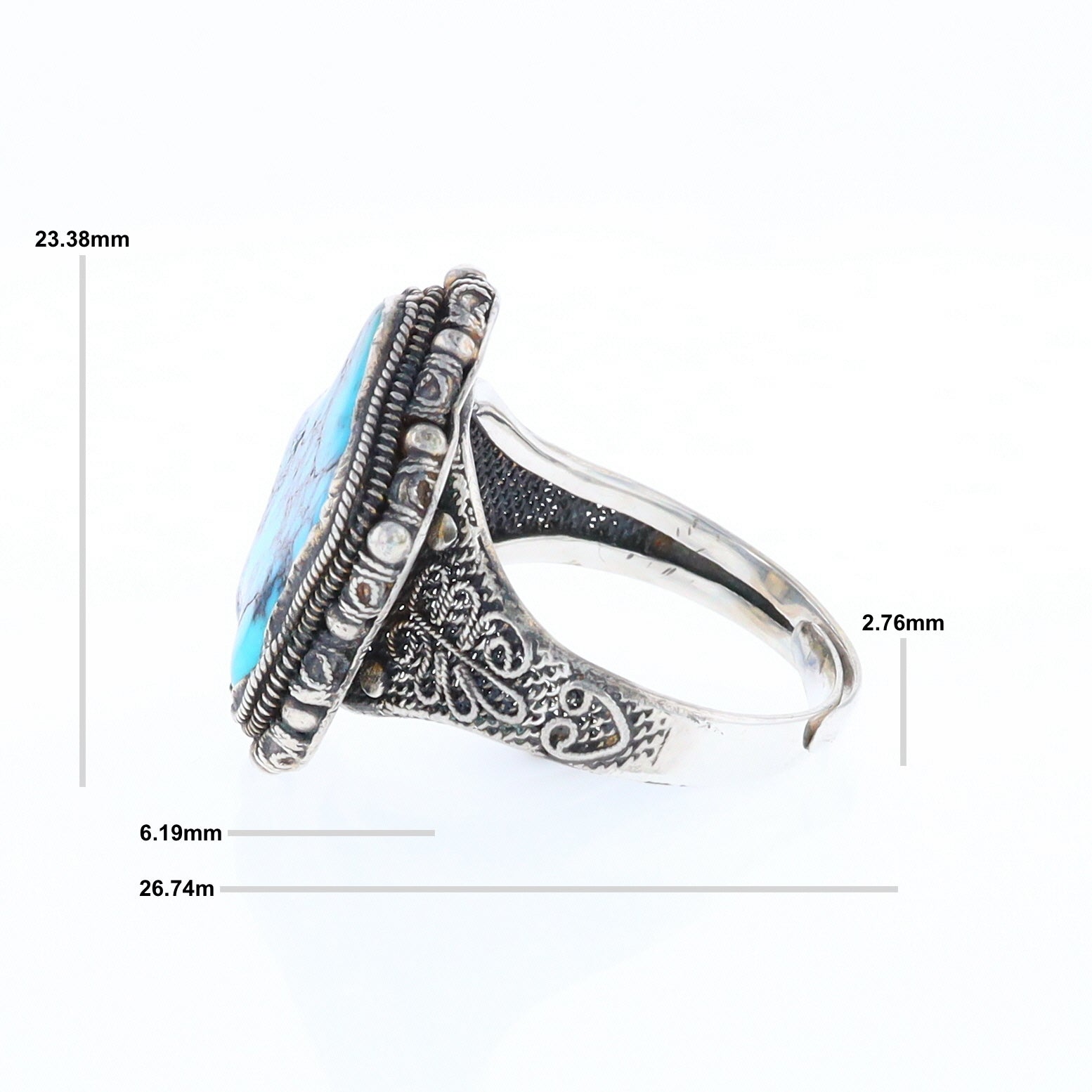 【STAR JEWELRY】K10 リング ARQUISE TURQUOISE Adjustable Star Shaped Turquoise Ring – Hawkes and Co