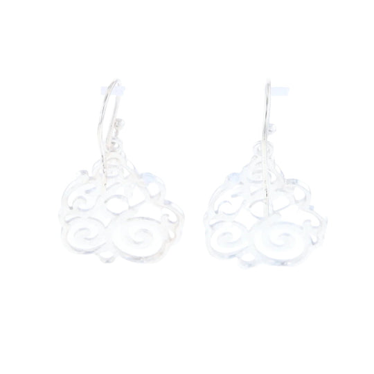 Drop Dangle Swirl Fishhook Earrings