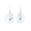 Drop Dangle Swirl Fishhook Earrings