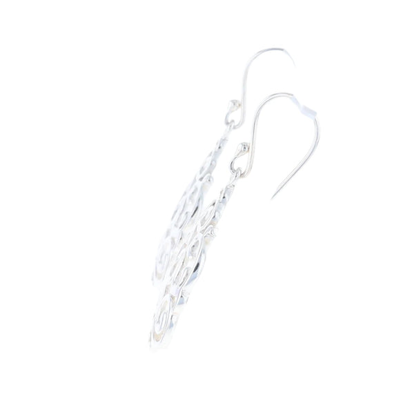 Drop Dangle Swirl Fishhook Earrings