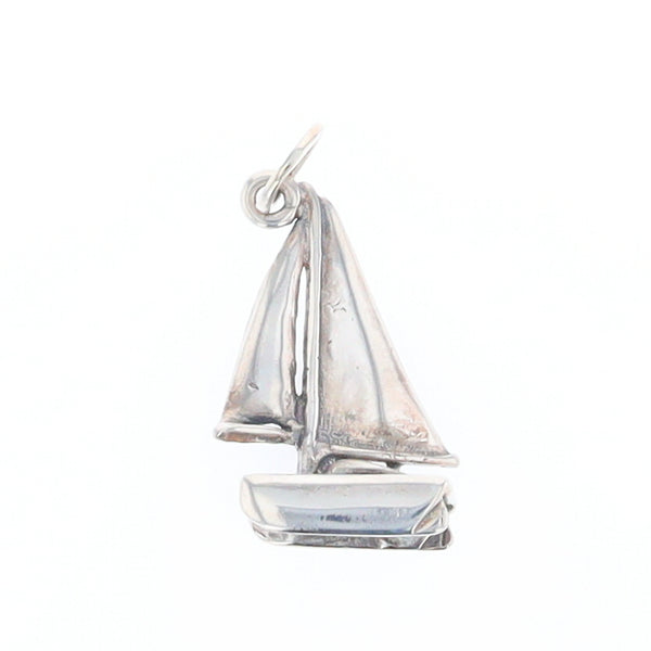 Sterling Silver Sailboat Pendant