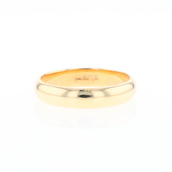 High Polished Comfort Fit Wedding Band