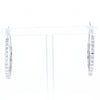 Cubic Zirconia Hoop Earrings