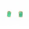 Emerald Stud Earrings