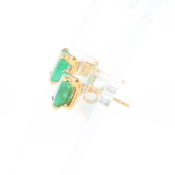 Emerald Stud Earrings