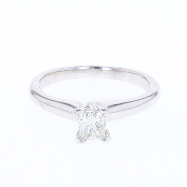 Princess Cut Diamond Solitaire Engagement Ring