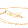 Gold Hummingbird Charm