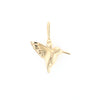 Gold Hummingbird Charm