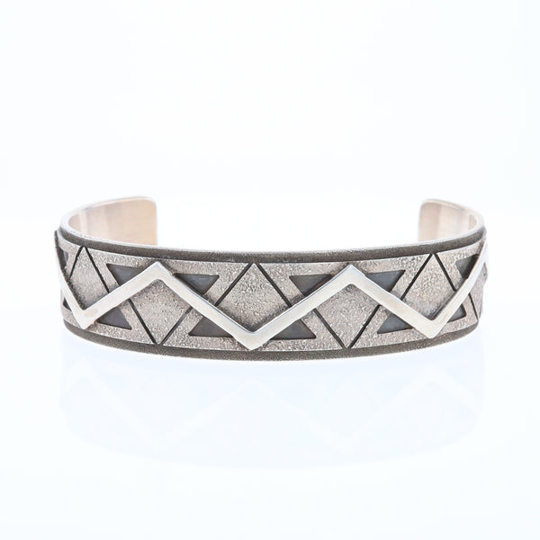 Native Zig Zag Cuff Bracelet