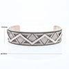 Native Zig Zag Cuff Bracelet