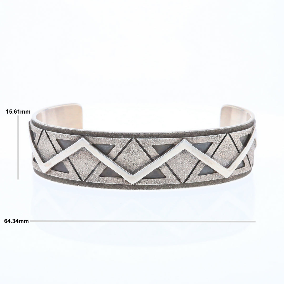 Native Zig Zag Cuff Bracelet