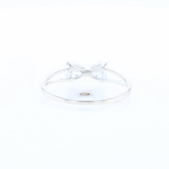 Cubic Zirconia Bow Tie Ring