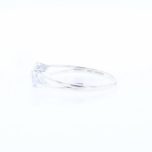 Cubic Zirconia Bow Tie Ring