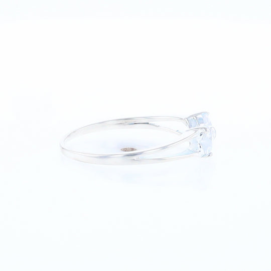 Cubic Zirconia Bow Tie Ring