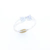 Cubic Zirconia Bow Tie Ring