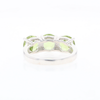 Triple Peridot Ring
