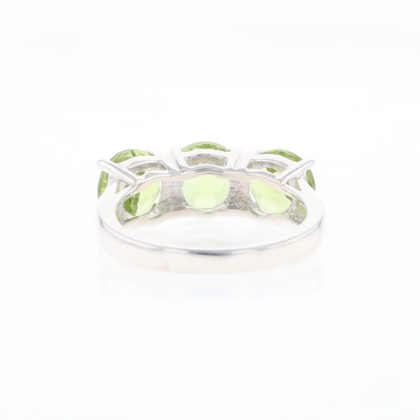 Triple Peridot Ring