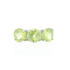 Triple Peridot Ring