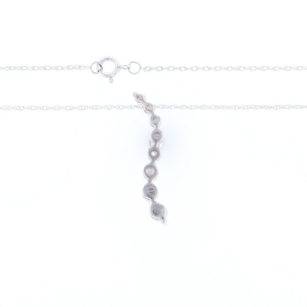 Diamond Journey Slide Necklace