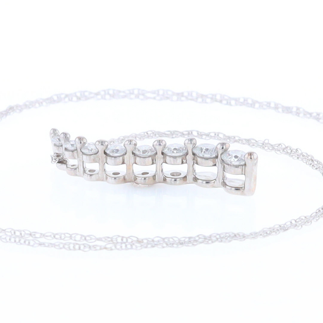 Diamond Journey Slide Necklace