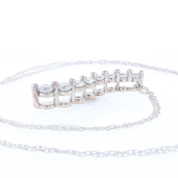 Diamond Journey Slide Necklace