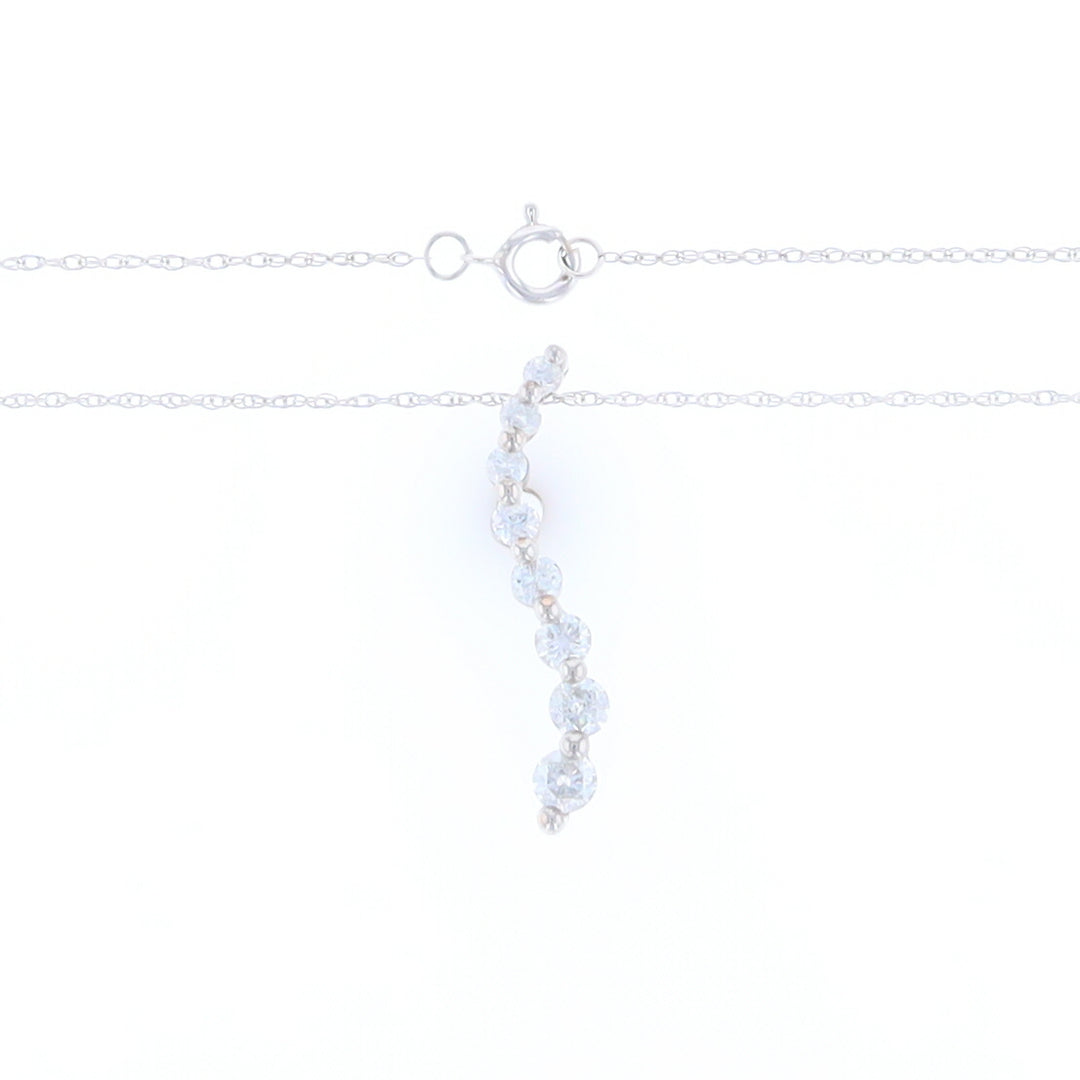 Diamond Journey Slide Necklace