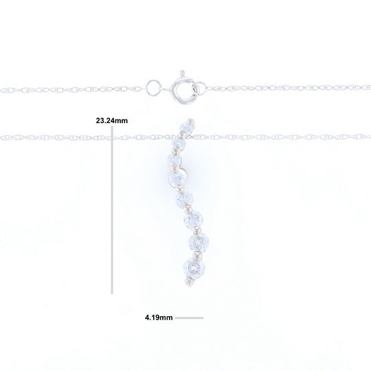 Diamond Journey Slide Necklace