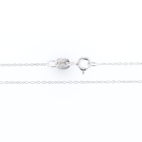 18" Silver Cable Chain