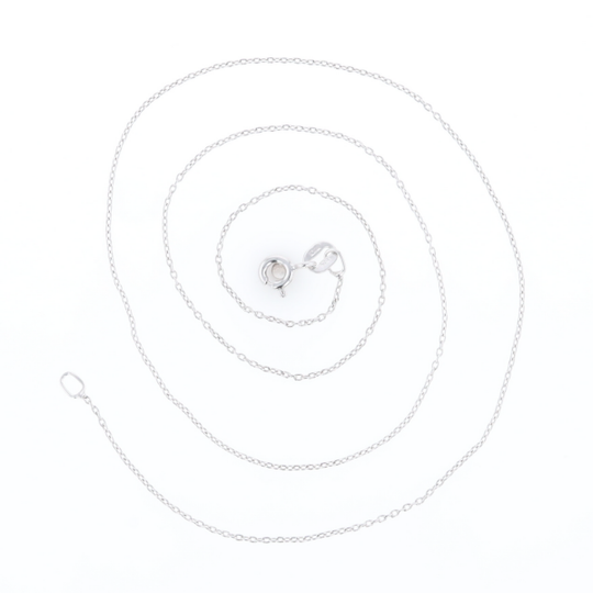 18" Silver Cable Chain