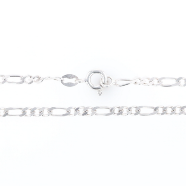 16" Silver Figaro Chain