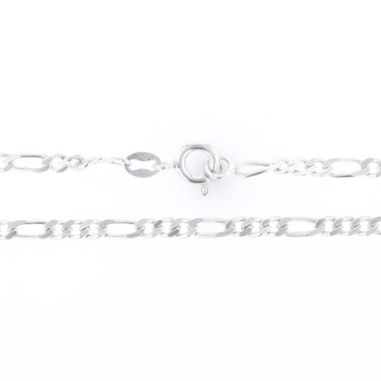 16" Silver Figaro Chain