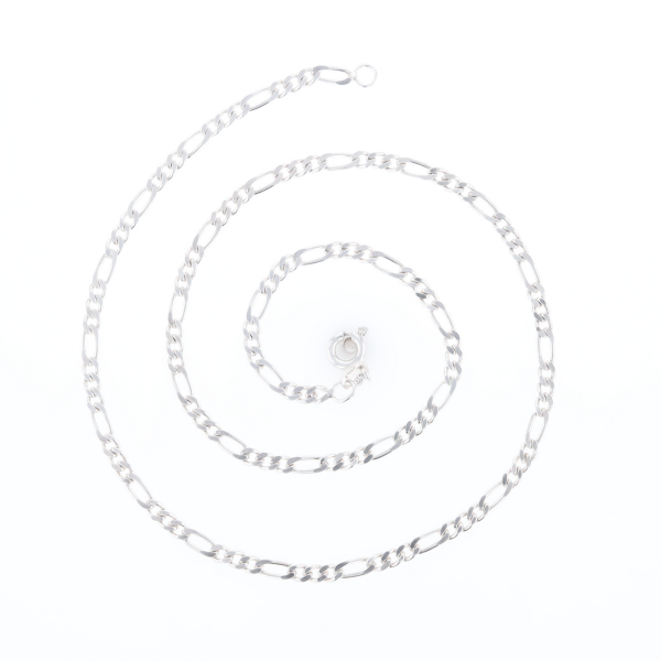 16" Silver Figaro Chain