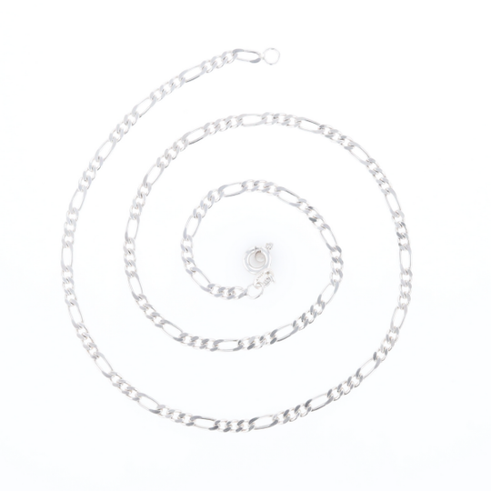 16" Silver Figaro Chain