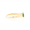 Chrome Diopside Solitaire Ring