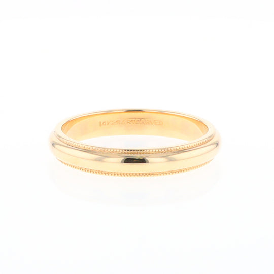 Milgrain Standard Fit Wedding Band