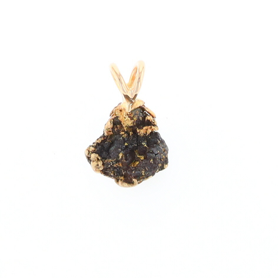 Natural Gold Nugget Pendant