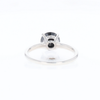 Black Diamond Solitaire Ring
