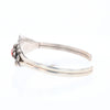 Sterling Silver Coral Cuff Bracelet