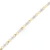 Diamond Cluster & Infinity Link Tennis Bracelet