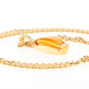 Fancy Cut Citrine Solitaire Pendant