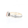 Braided Square Spiny Oyster Ring