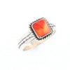 Braided Square Spiny Oyster Ring