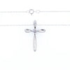 Tanzanite Cross Necklace