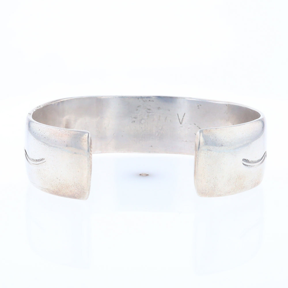 Native Silver Bird Cuff Bracelet