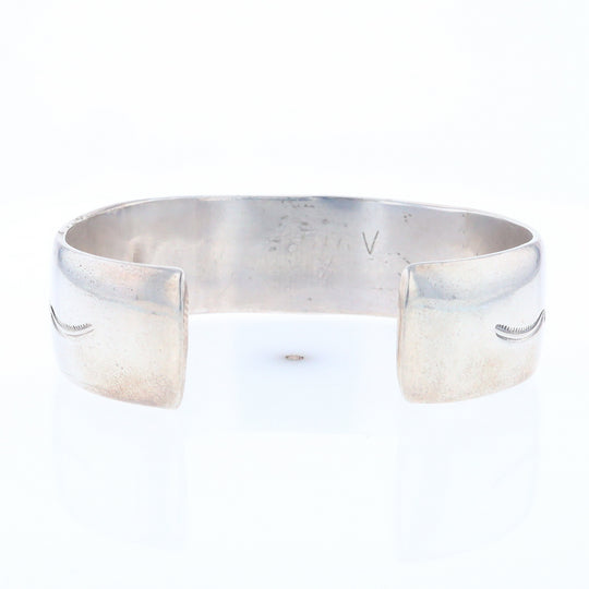 Native Silver Bird Cuff Bracelet