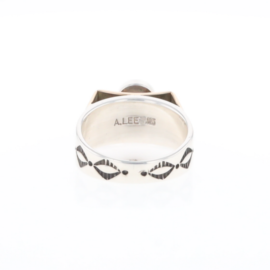 Bezel Set Turquoise Ring